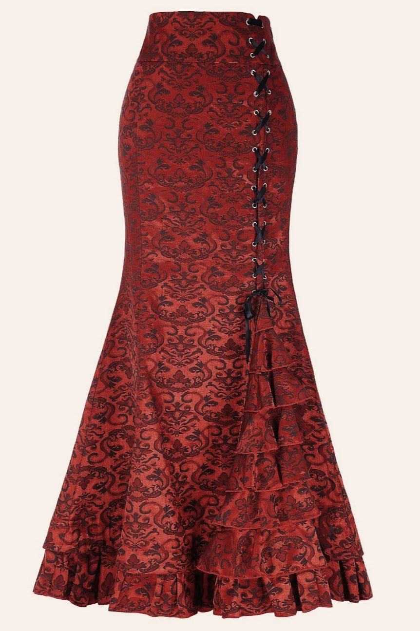 Halloween Punk Mermaid Skirt