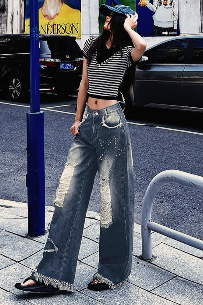 Vintage Harajuku Loose Jeans