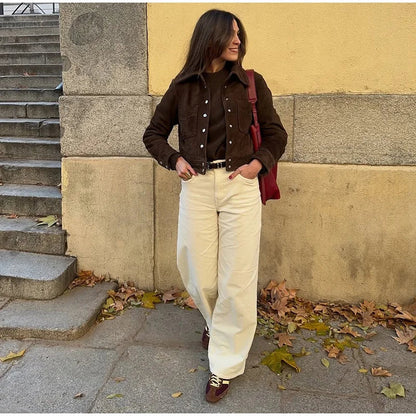 Retro Tassel Beaded Zipper Jacket