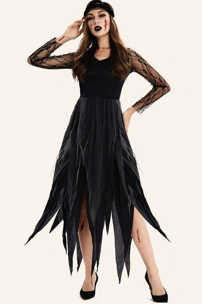 Black Devil Halloween Costume Dress