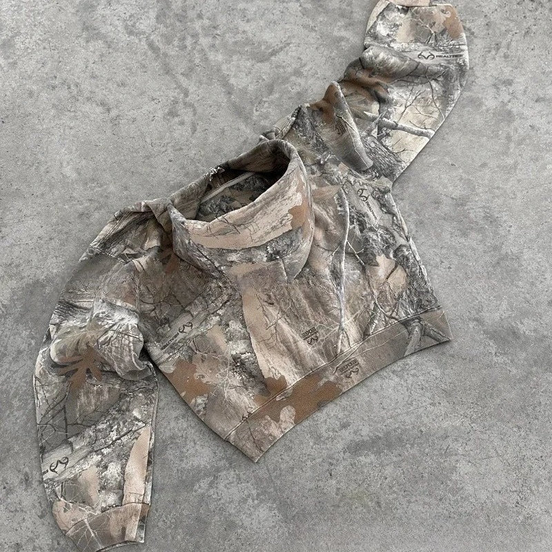 Urban Gothic Camouflage Hoodie