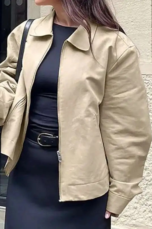 Casual Utility Style Jacket