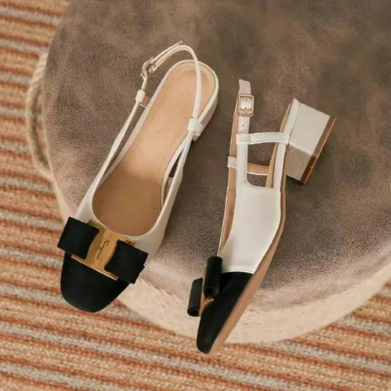 All-match Non-Slip Soft Leisure Mixed Colors Comfort Women Shoes Low Heel Pumps