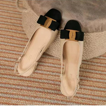 All-match Non-Slip Soft Leisure Mixed Colors Comfort Women Shoes Low Heel Pumps