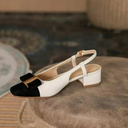 All-match Non-Slip Soft Leisure Mixed Colors Comfort Women Shoes Low Heel Pumps