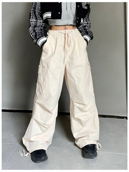 Baggy Cargo Y2K Streetwear Oversize Wide Leg Sweatpants Vintage Harajuku Pant