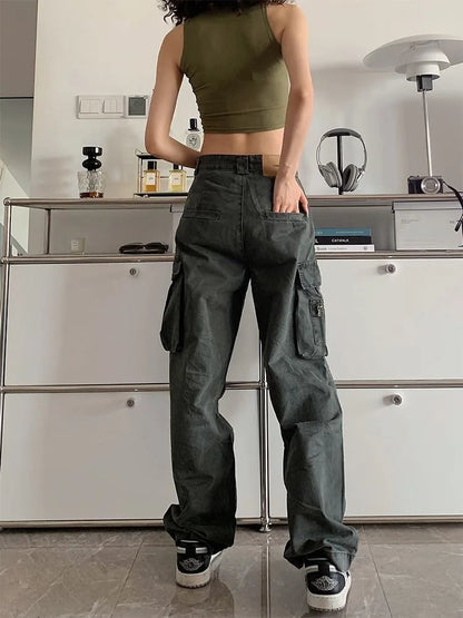 Y2K Japanese Style Vintage Gyaru Streetwear Oversize Wide Leg Harajuku Hippie Pant