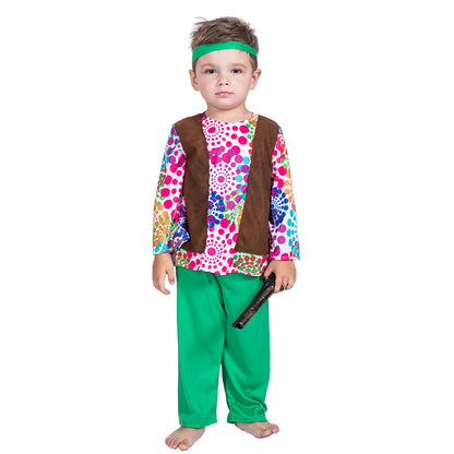 Hippie Suit Stage Performance Kid Costumes