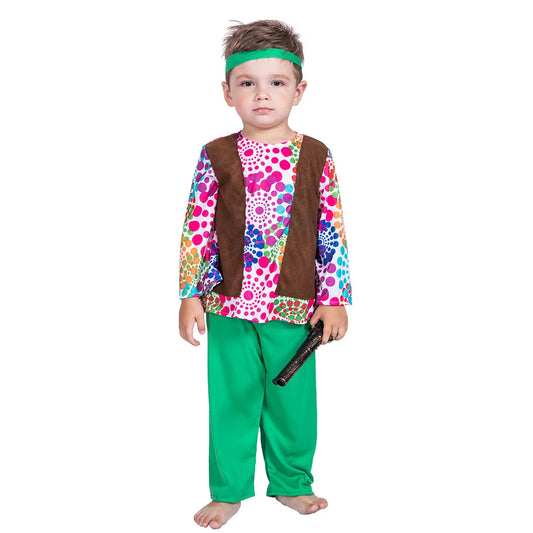 Hippie Suit Stage Performance Kid Costumes