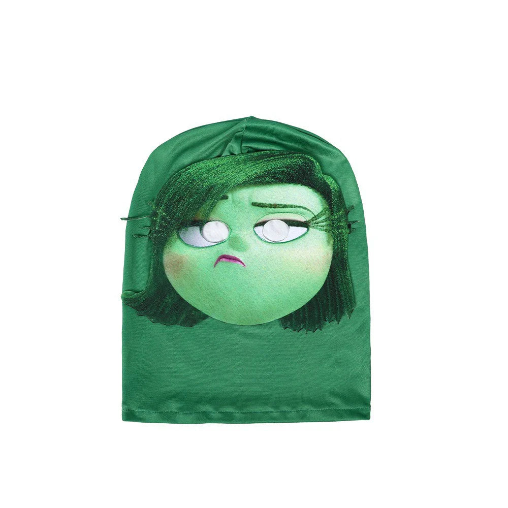 Inside Out 2 Cosplay Cartoon Joy Disgust Anger Sadness Halloween Party Kid Costume