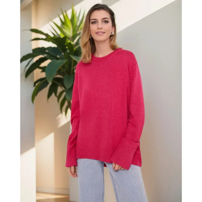 Oversized Loose Casual Autumn Winter Warm Thick Knit Sweater