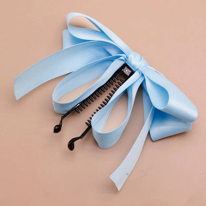 Banana Clip Double Layer Horsetail Christmas Hair Accessory