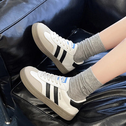 Niche Retro German Fashion Breathable Casual 2024 Soft Sole Skateboard