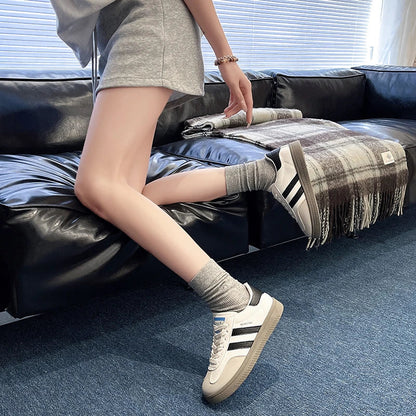 Niche Retro German Fashion Breathable Casual 2024 Soft Sole Skateboard