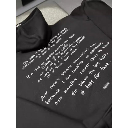 Street Style Devil Print Hoodie