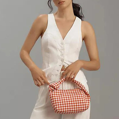 Y2K Vintage Button Down Solid Waistcoat Slim Cami Top