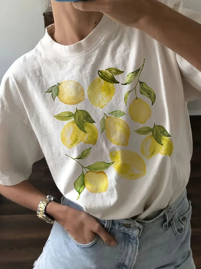 Lemon Botanical Print T-shirt
