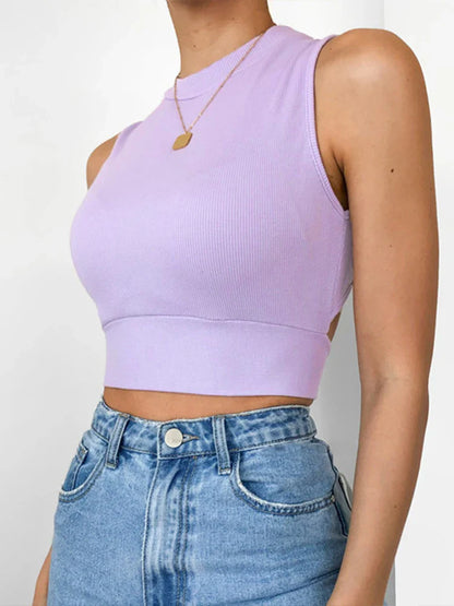 Bandage Criss Cross Cotton Cami Top