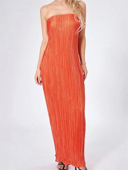 Strapless Tie-up Off Shoulder Floral Dress