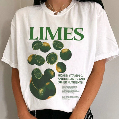 Limes Graphic Vintage Street T-shirt