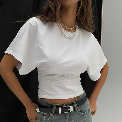 Waist Slimming Shoulder T-shirt