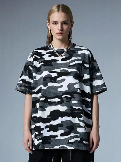 Camouflage Floral Summer T-shirt