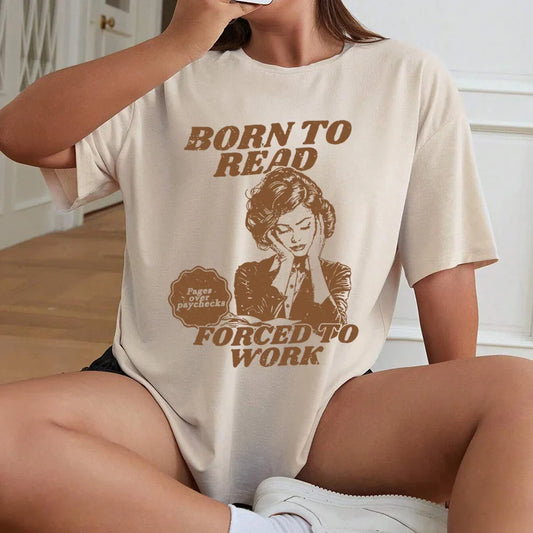 Book Lover Funny Graphic T-shirt