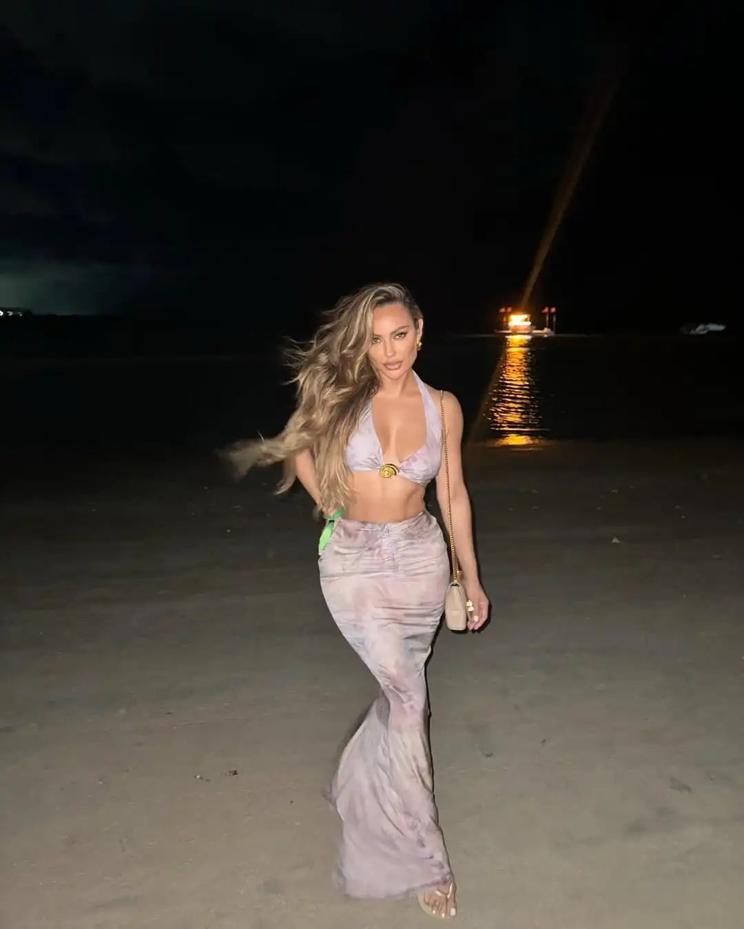 Halter Skirt Thong Sexy Three Piece Swim Sets