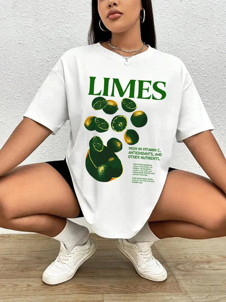 Limes Graphic Vintage Street T-shirt