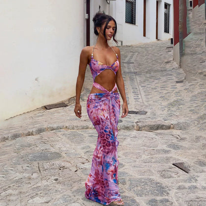 Push Up Bikini Dress Cover Up Three Piece Swim Set