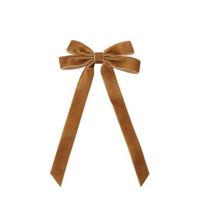 Large Velvet Wedding Long Ribbon Hair Accessory