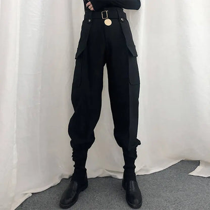High Waist Vintage Harajuku Cargo Halloween Pants
