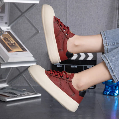 Women Letter Patch Decor Lace Up Casual Shoes Shoes for Outdoor Comfortable and Fashionable Casual Shoes Sneakers Women Luxury