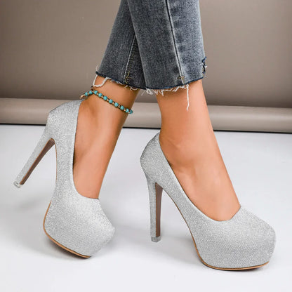 Sexy Casual Plus Size Platform Luxury Wedding Party High Heel