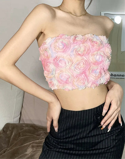 Open Back One Word Neck Strapless