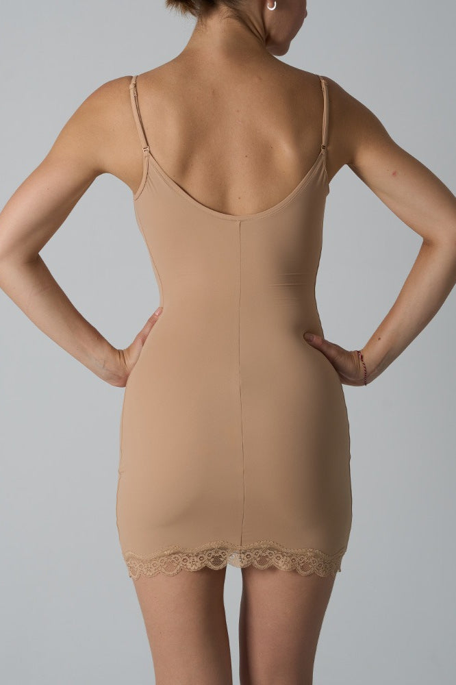 High Stretch Sleeveless Lace Dress