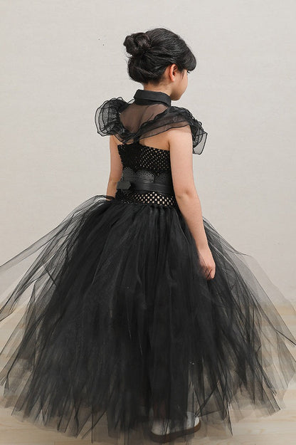 Dark Princess Dress Kid Halloween Costume