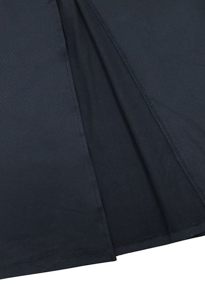 Flirty Halter Slit Party Dress