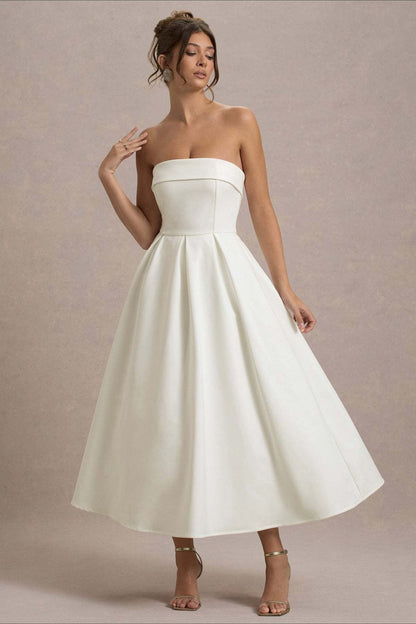Bandage Strapless Party Dress