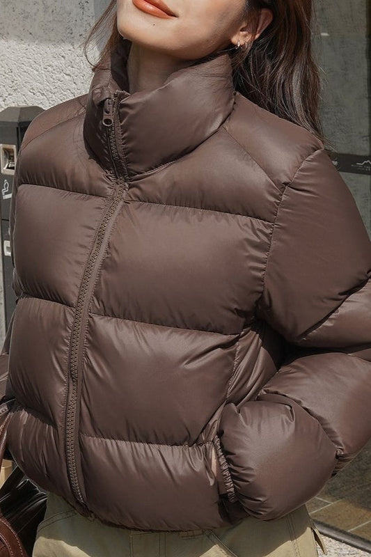 Thickened Stand Collar Down Coat