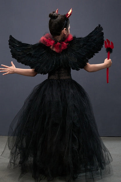 Vampire Devil Dress Kid Halloween Costume