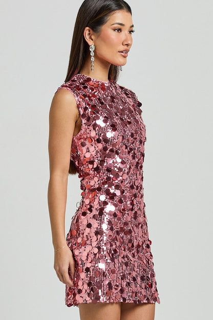 Sleeveless Slim Sexy Party Sequin Dress