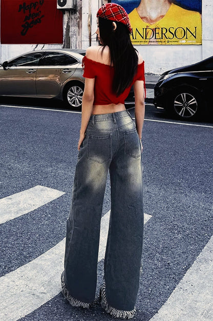 Vintage Harajuku Loose Jeans