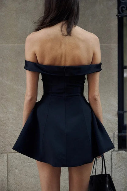 Off Shoulder Mini Dress