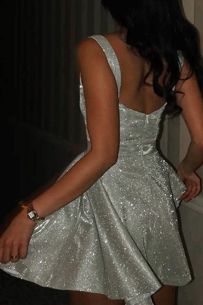 Glitter Mini Party Dress