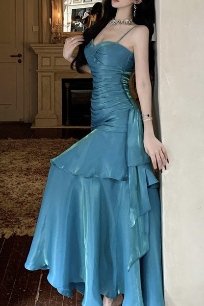 Longline Elegant Slip Dress