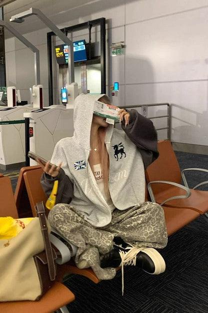 Casual Hooded Sweatshirt Hoodie