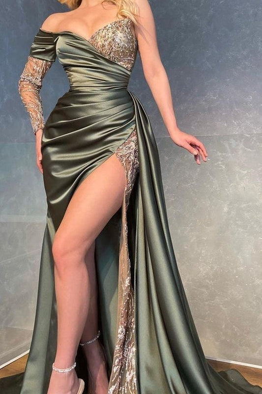 Lace Maxi Silk Dress