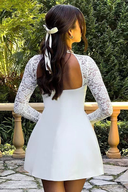 Sexy Lace Bodycon A-line Chic Cocktail Dress