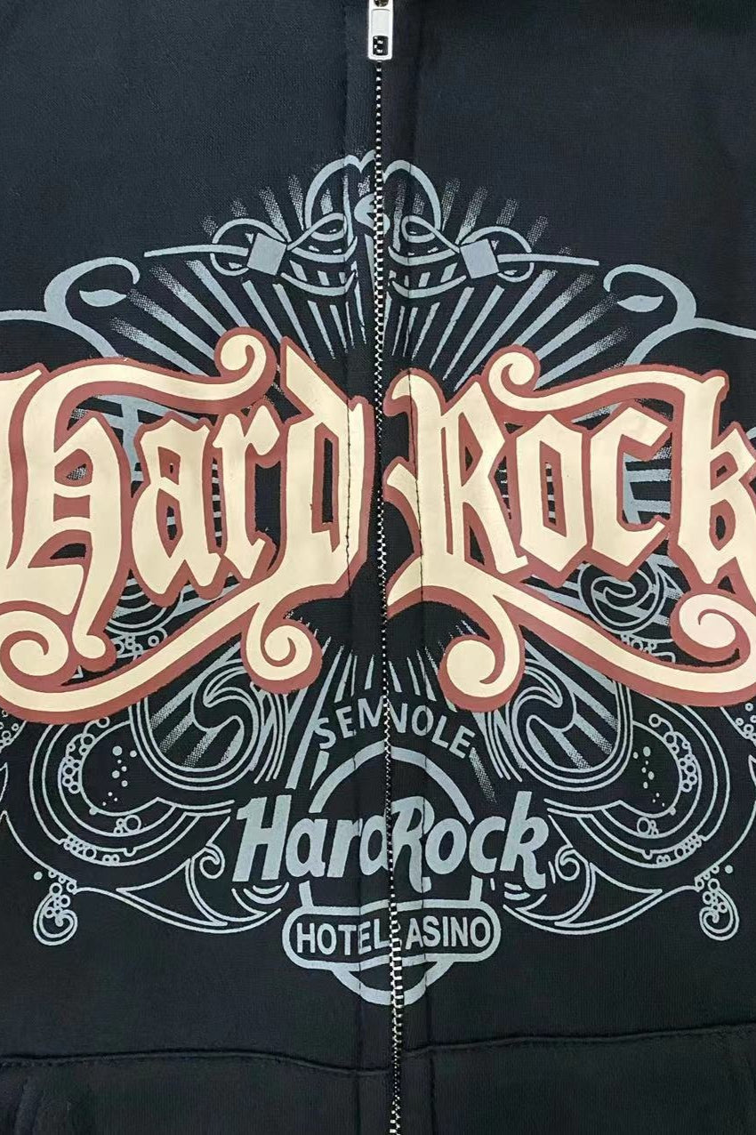 Digital Print 3D Embroidery Hoodie